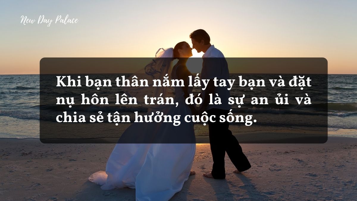 Caption thả thính về nụ hôn cho bạn thân